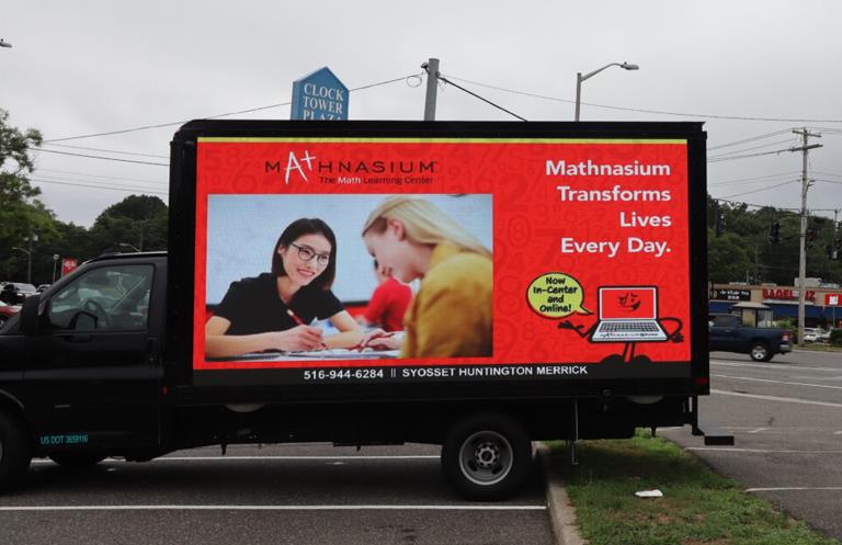 cheap billboard advertising led trucks in Stanford