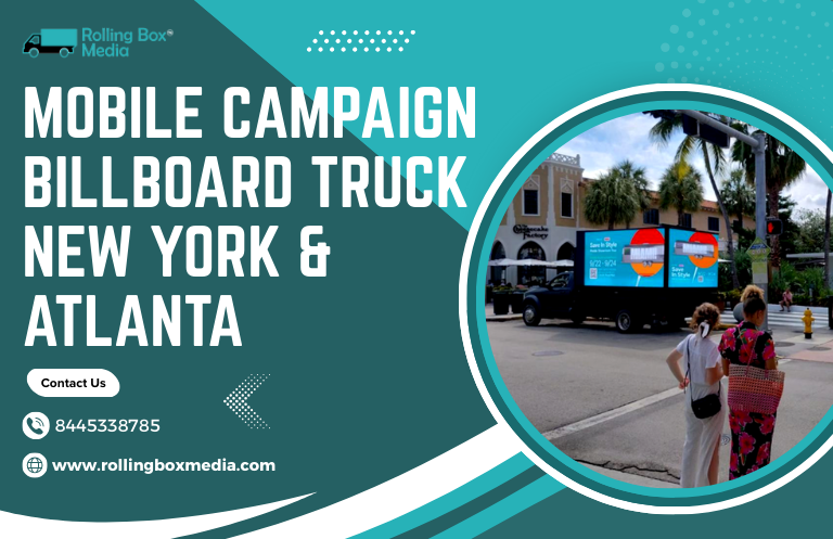 mobile campaign billboard truck New York