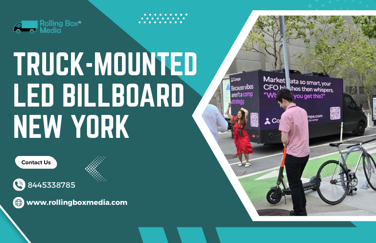 truck-mounted LED billboard New York