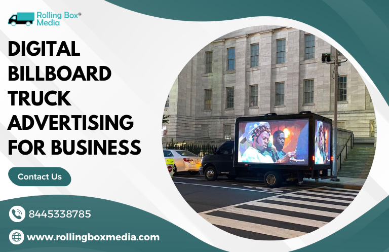 mobile billboard truck advertising for business marketing