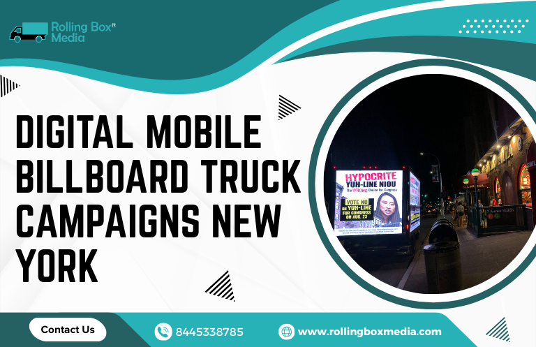 LED digital billboard for campaign promotion New York