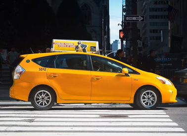 taxi top advertising service