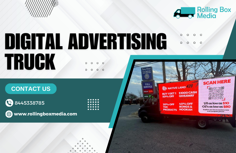 digital advertising truck