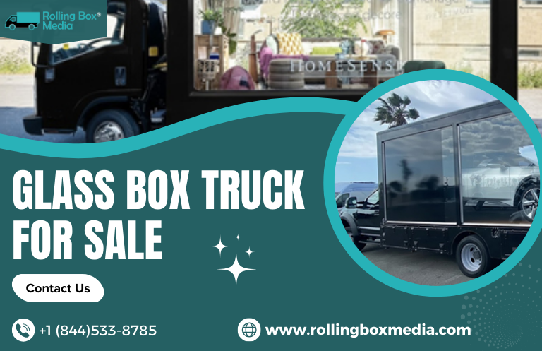 glass box truck for sale